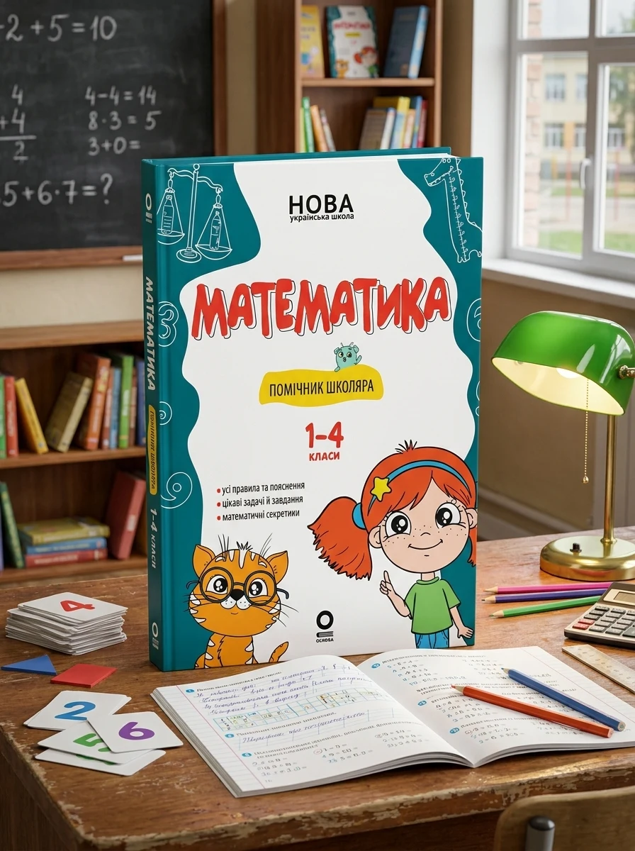 Математика. Помічник школяра. 1-4 класи, — Дитяча література