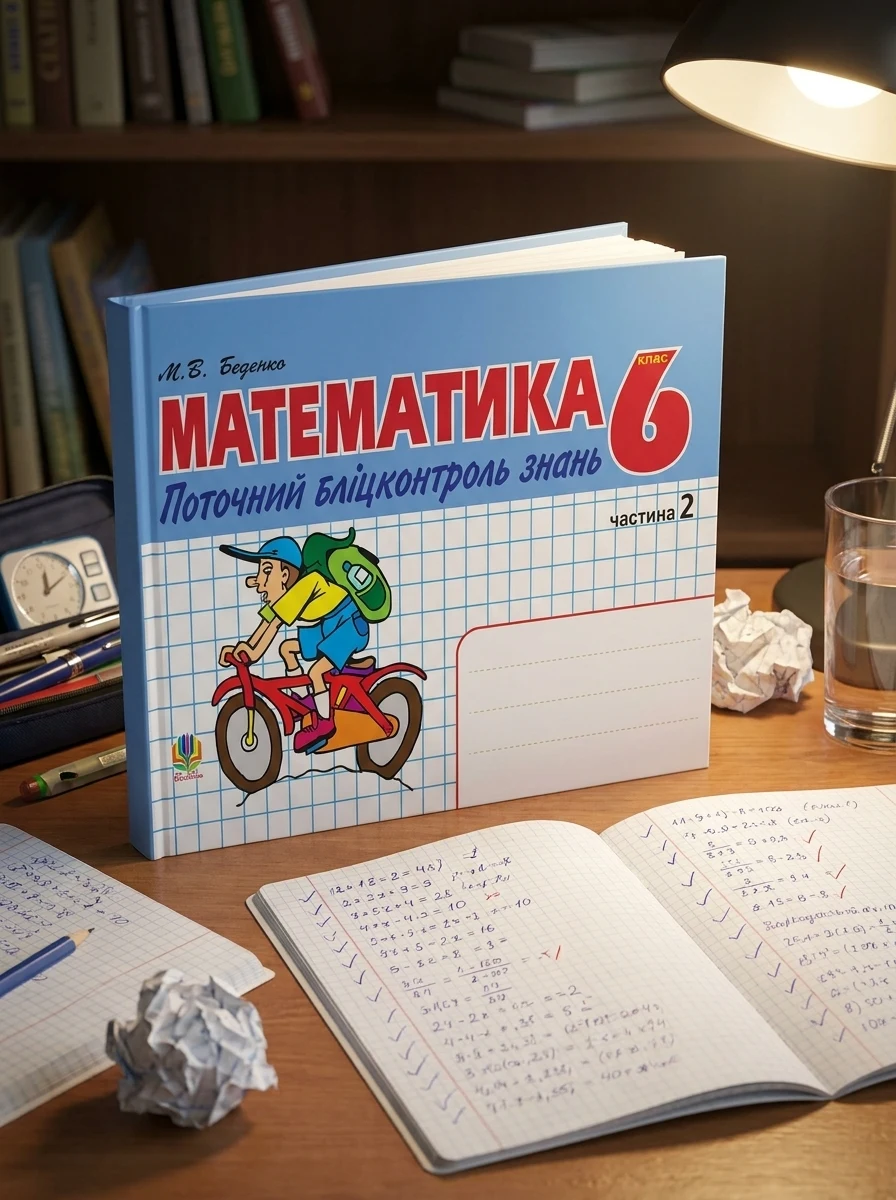 Математика. Поточний бліцконтроль знань. 6 клас. Частина 2 — фото 2