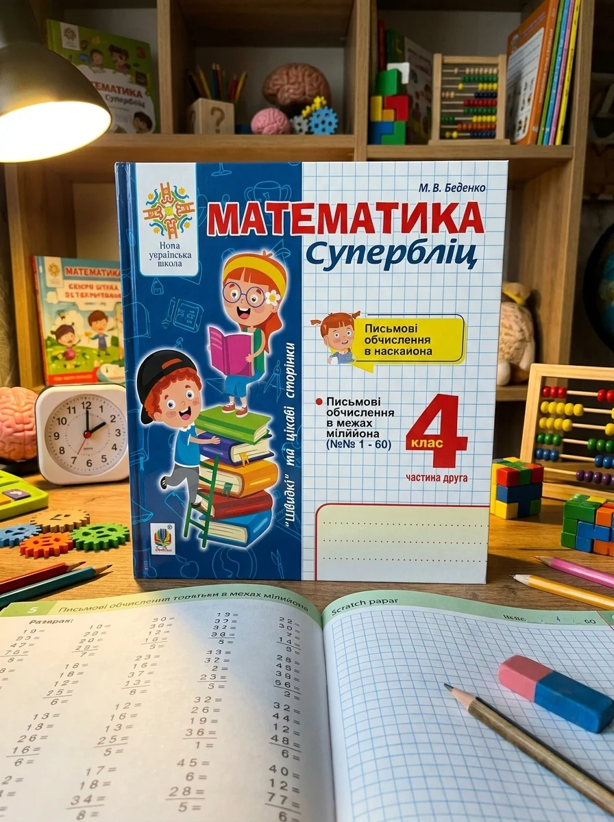 Математика. "Швидкі" та цікаві сторінки. Супербліц. 4 клас. Частина 2 — фото 2