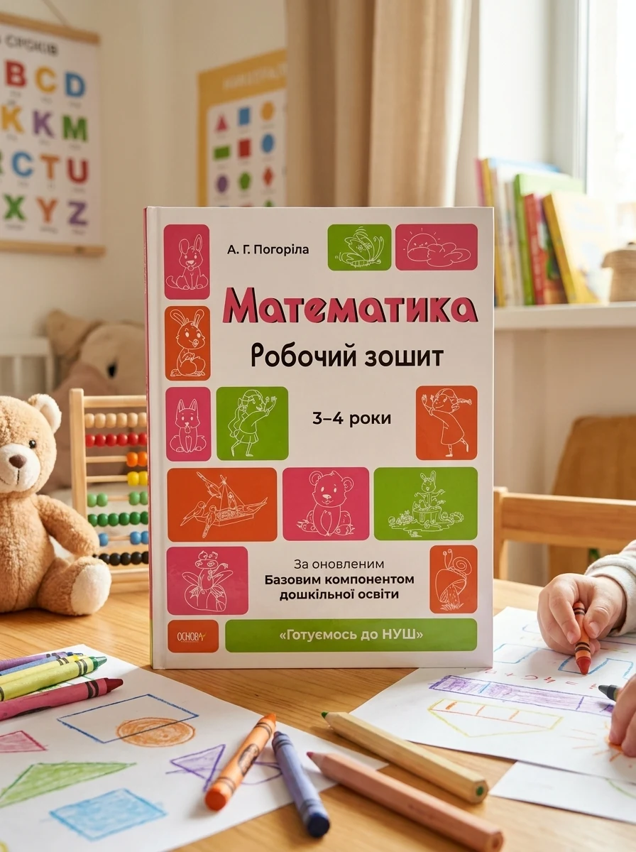 Математика. Робочий зошит. 3-4 роки — Дім, сім'я, релігія