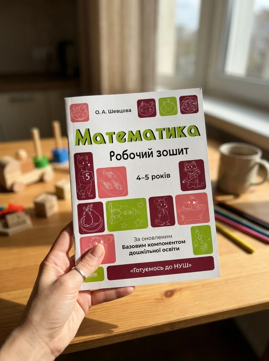 Математика. Робочий зошит. 4-5 років — фото 2