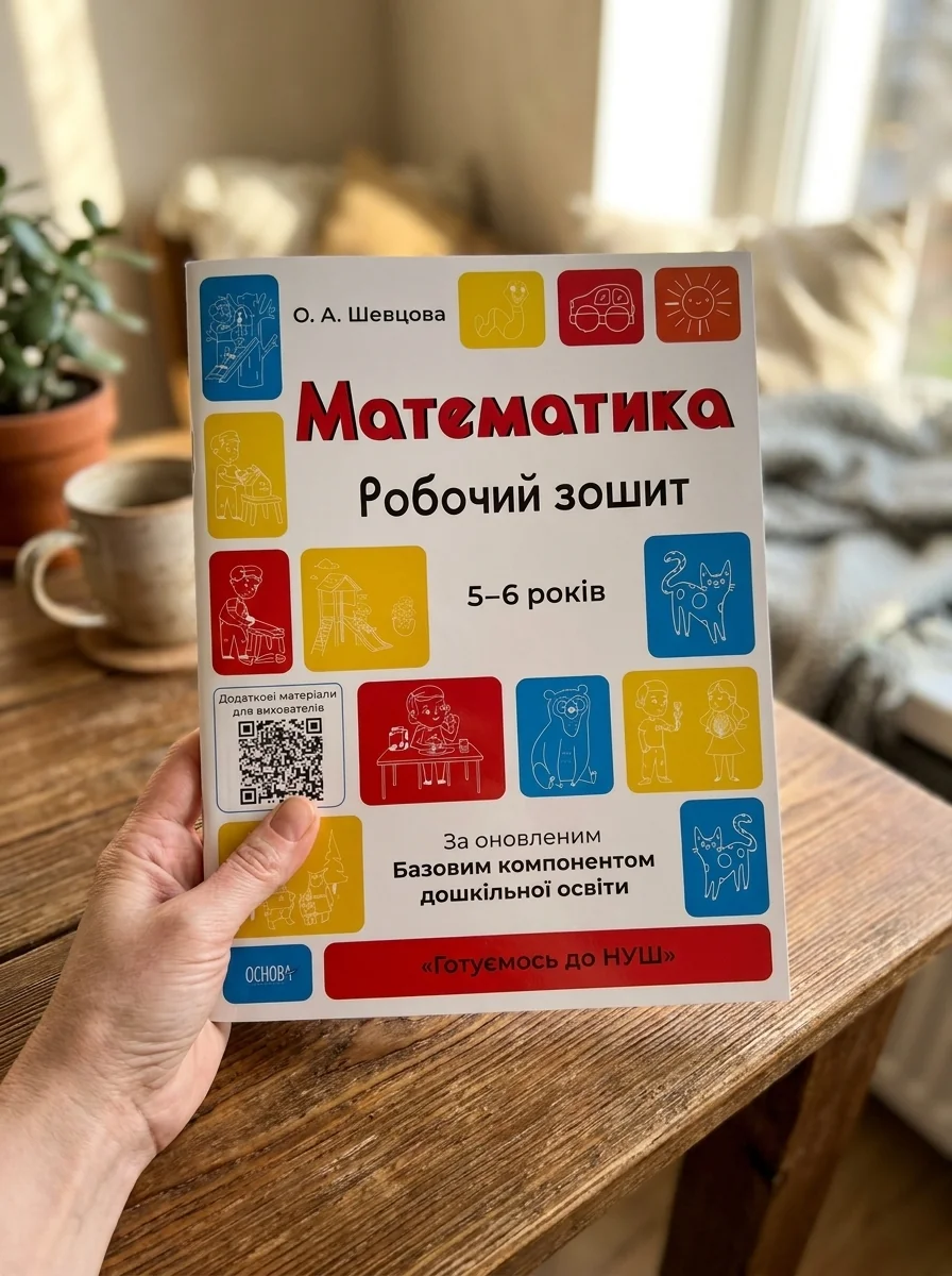 Математика. Робочий зошит. 5-6 років — Дитяча література