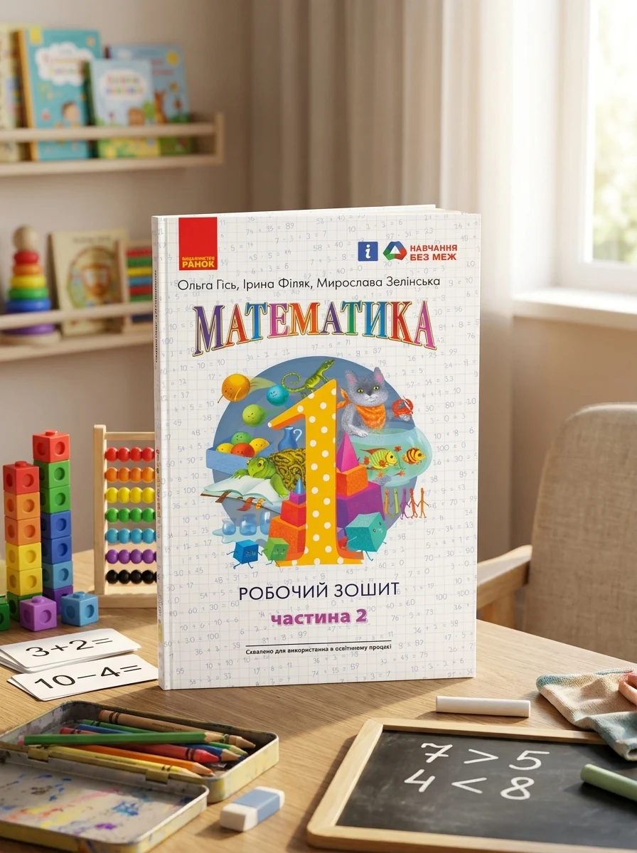 Математика: Робочий зошит для 1 класу. Частина 2 — Дитяча література