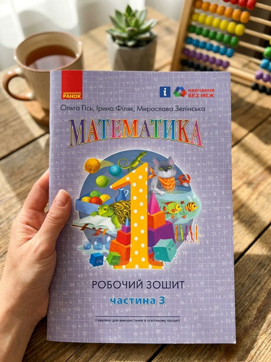 Математика: Робочий зошит для 1 класу. Частина 3 — Дитяча література