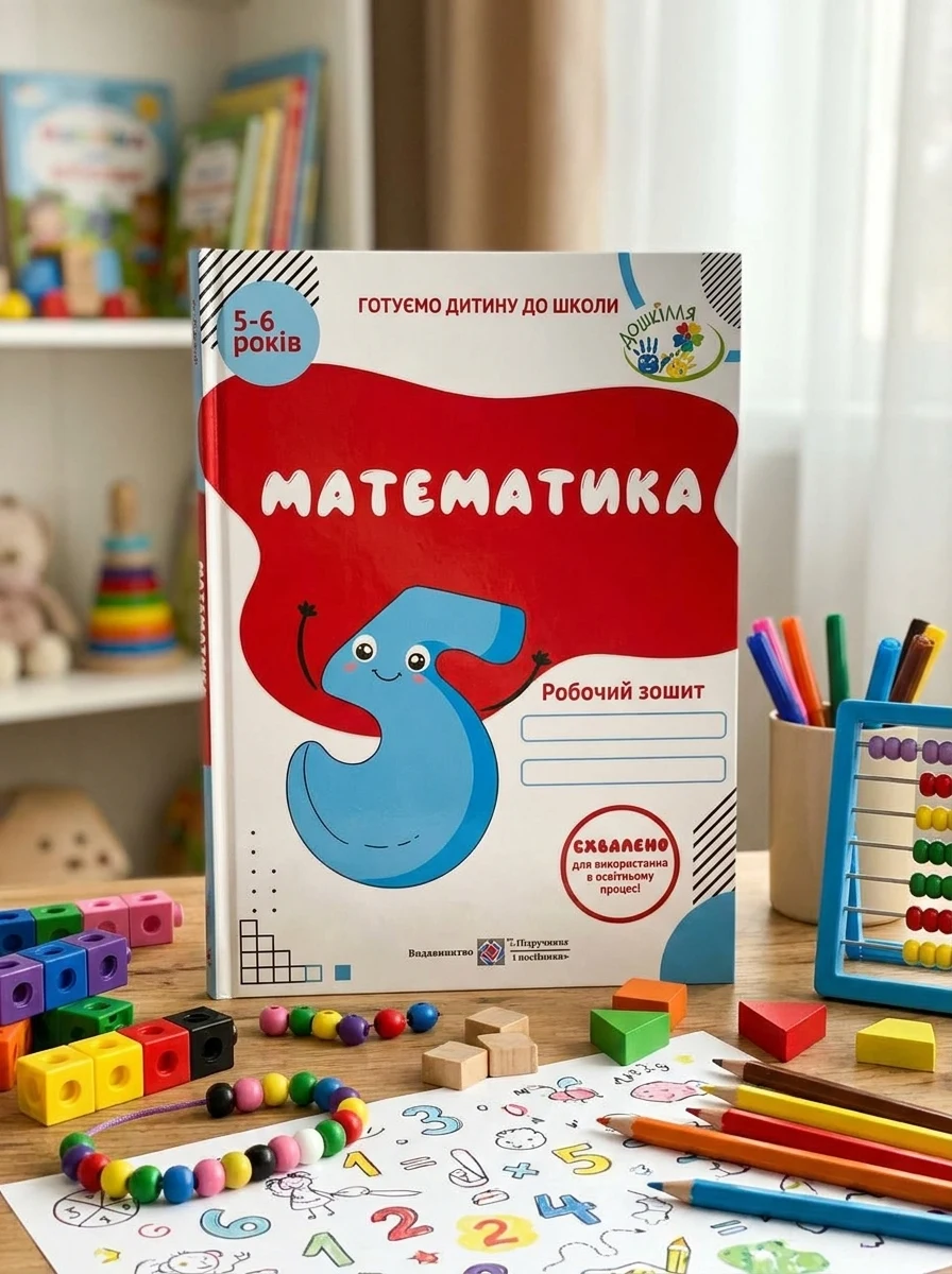 Математика. Робочий зошит для дітей 5-6 років