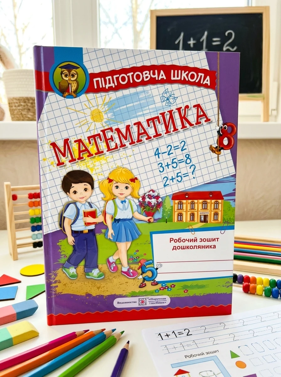 Математика. Робочий зошит дошколярика — Дім, сім'я, релігія