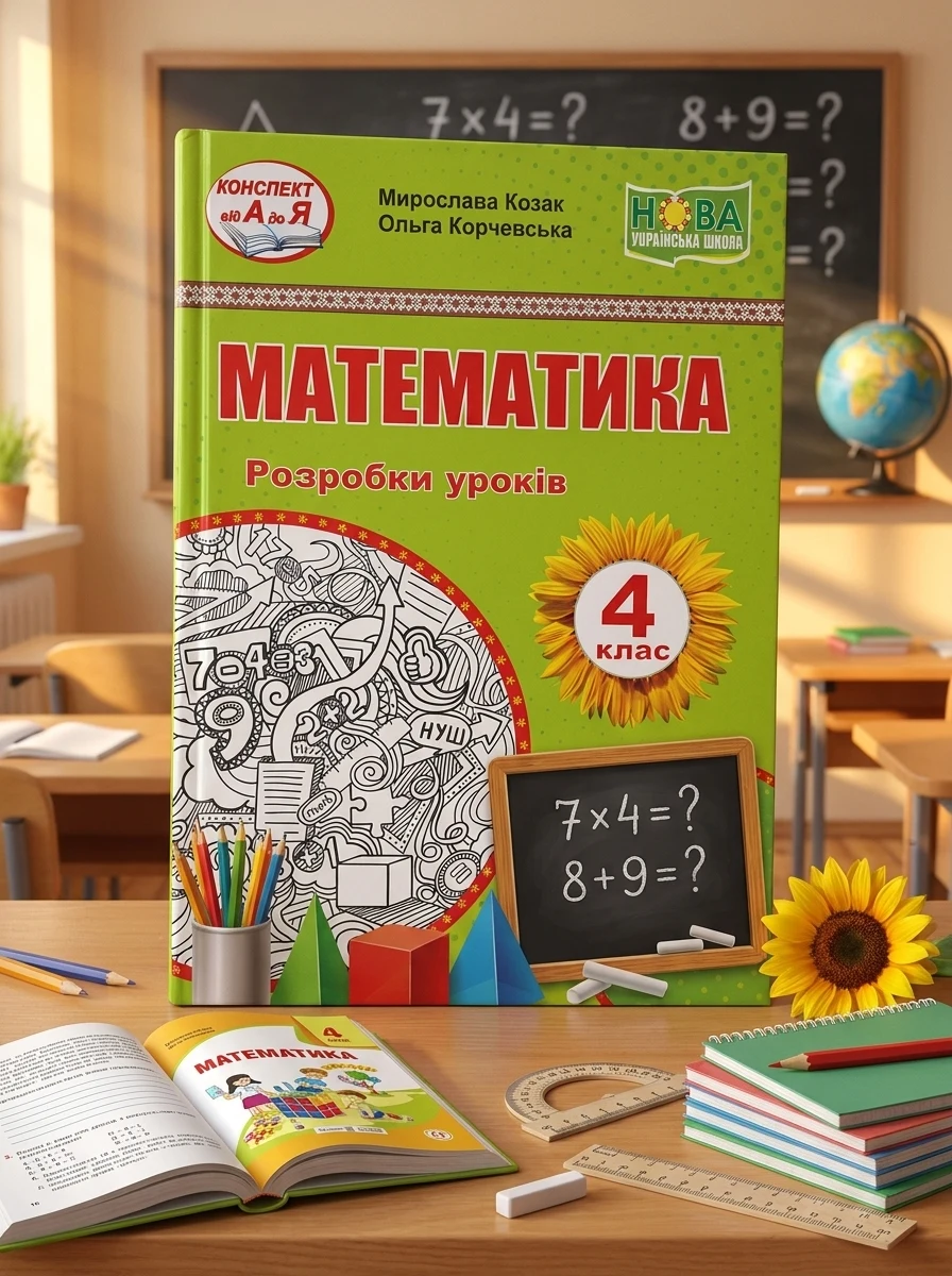 Математика. Розробки уроків 4 клас (до підручника Козак М., О.Корчевська) — фото 2