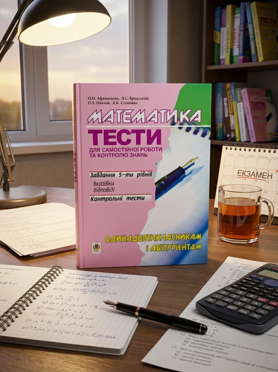 Математика. Тести для самостійної роботи і контролю знань. 11 клас — фото 2