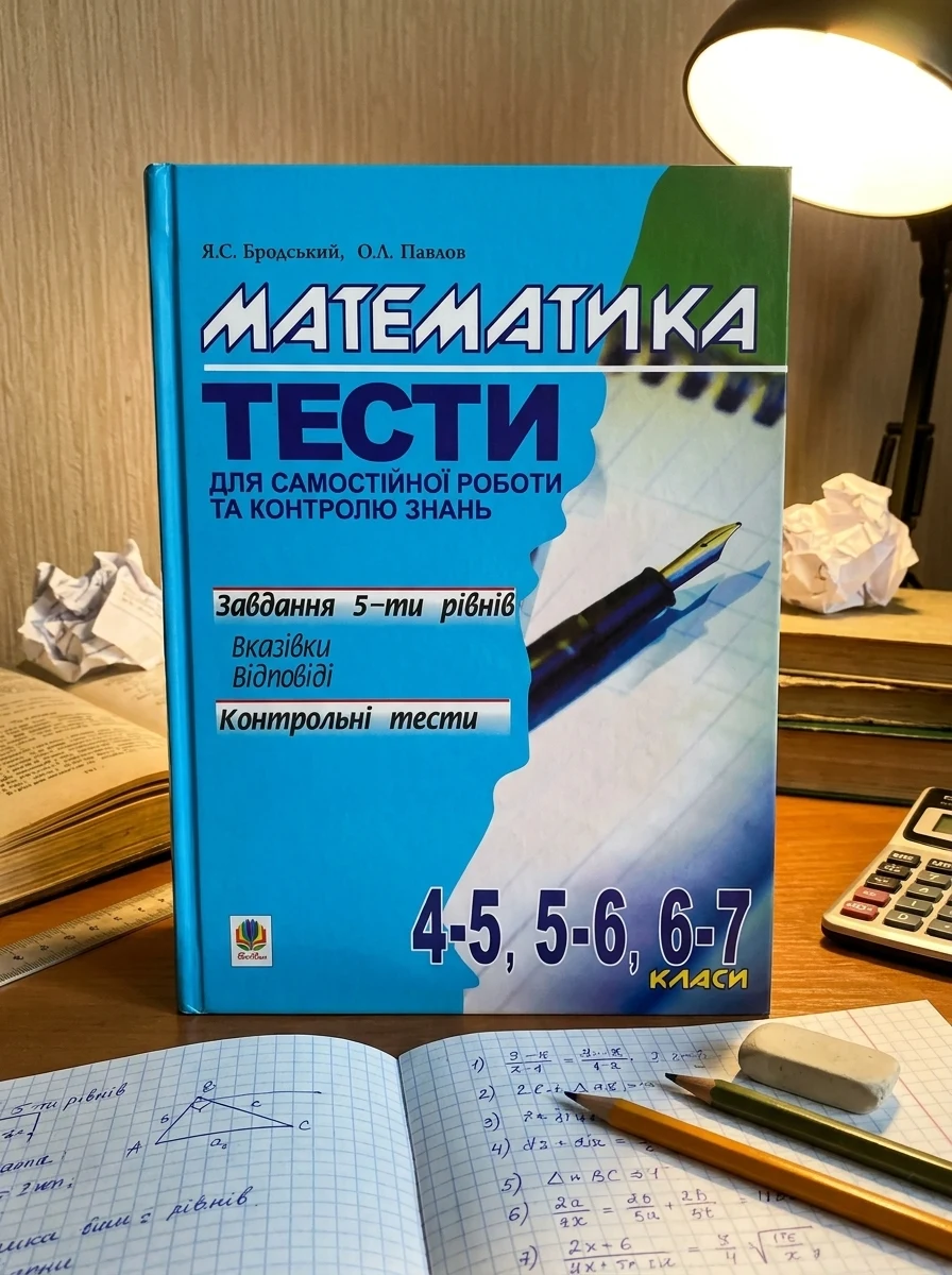 Математика. Тести для самостійної роботи та контролю знань. 4-5, 5-6, 6-7 клас — Вивчення мов