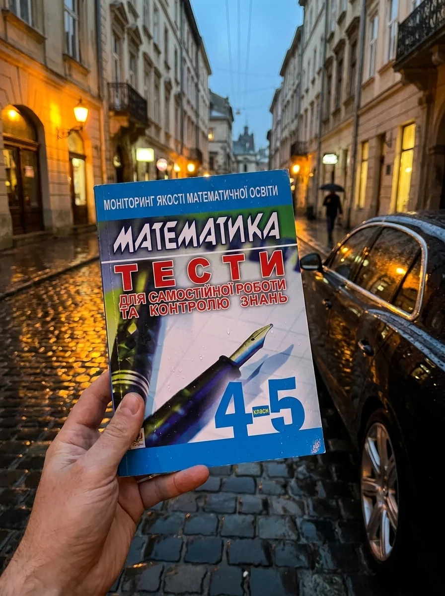 Математика. Тести для самостійної роботи та контролю знань. 4-5 класи — Дитяча література