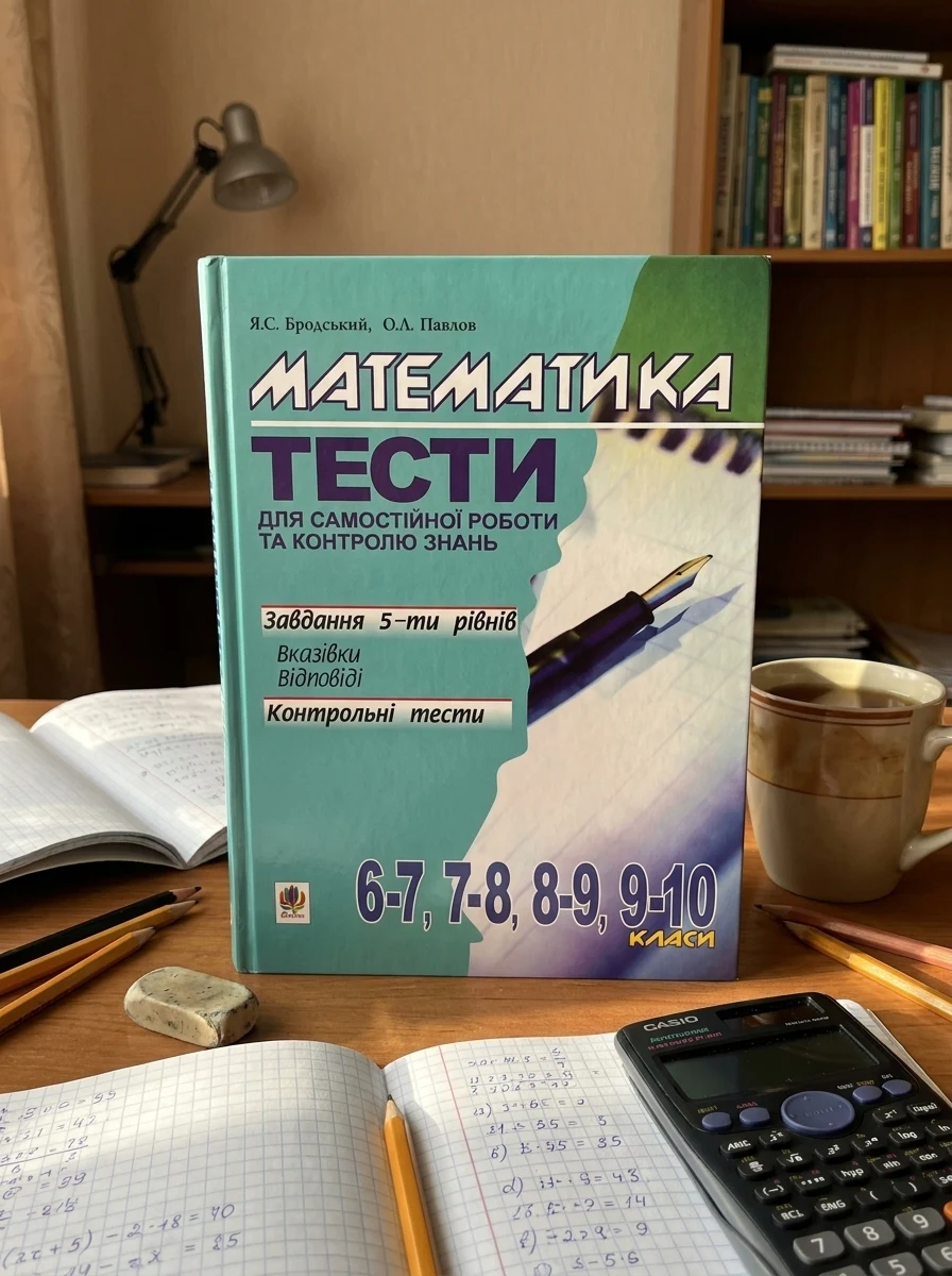 Математика. Тести для самостійної роботи та контролю знань. 6-7, 7-8, 8-9, 9-10 клас — фото 2