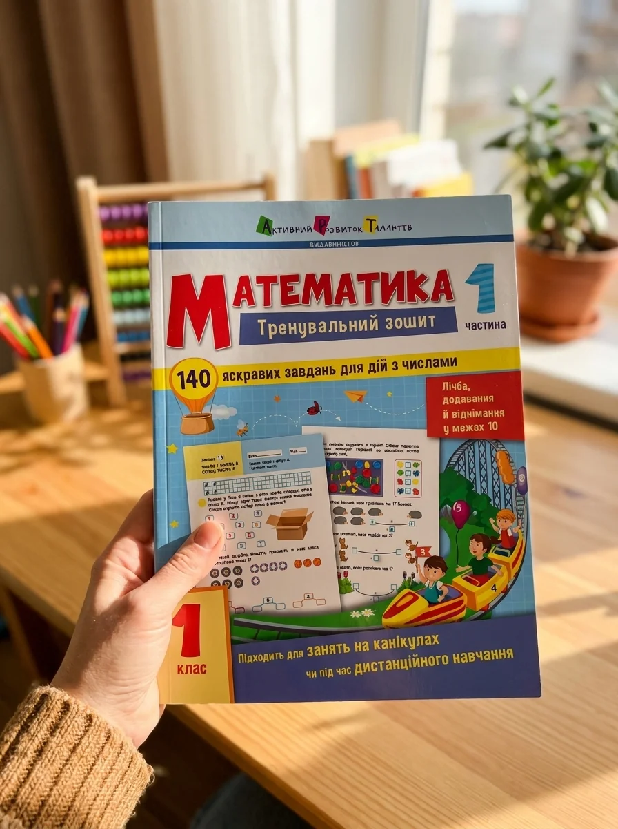 Математика. Тренувальний зошит. 1 клас. 1 частина — фото 2