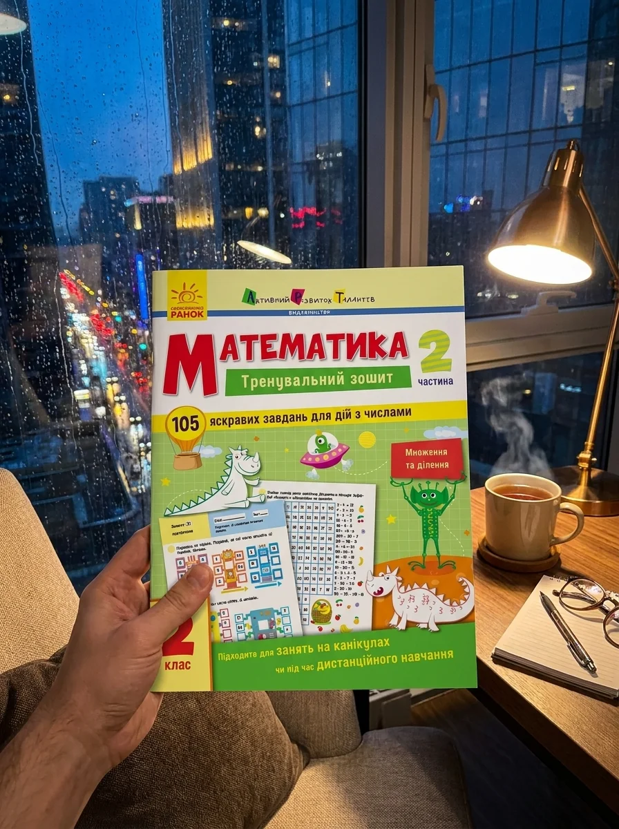 Математика. Тренувальний зошит. 2 клас. Частина 2 — Книги зі шкільної програми