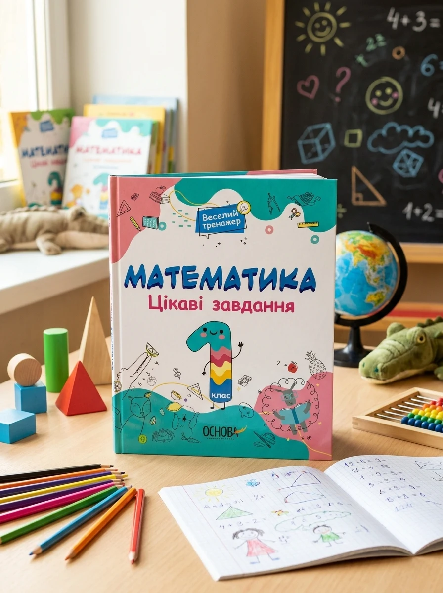 Математика. Цікаві завдання. 1 клас — Дитяча література