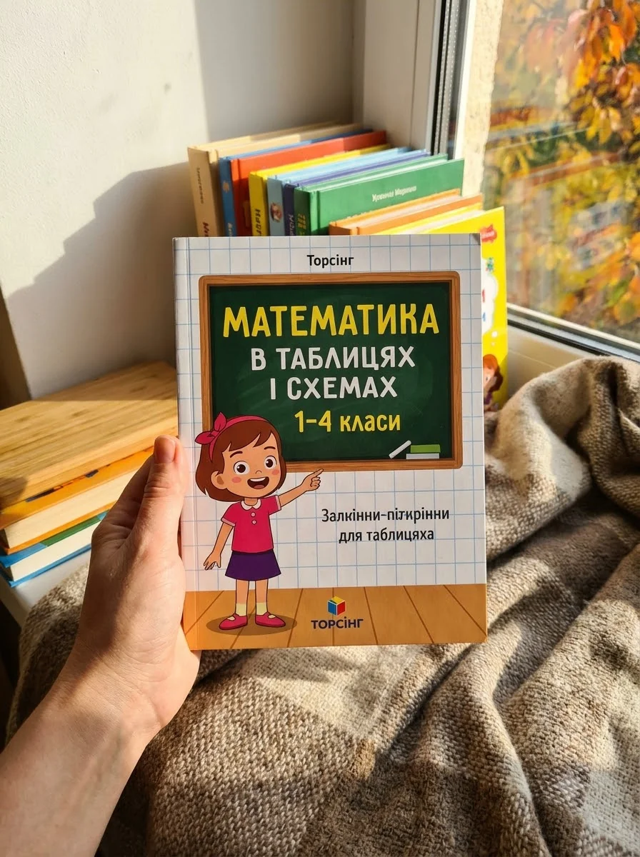Математика в таблицях і схемах. 1-4 класи — Дитяча література
