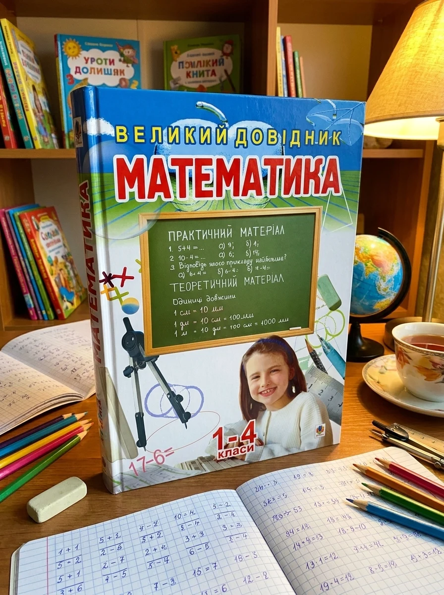 Математика.Великий довідник для учнів 1-4 класів — фото 2