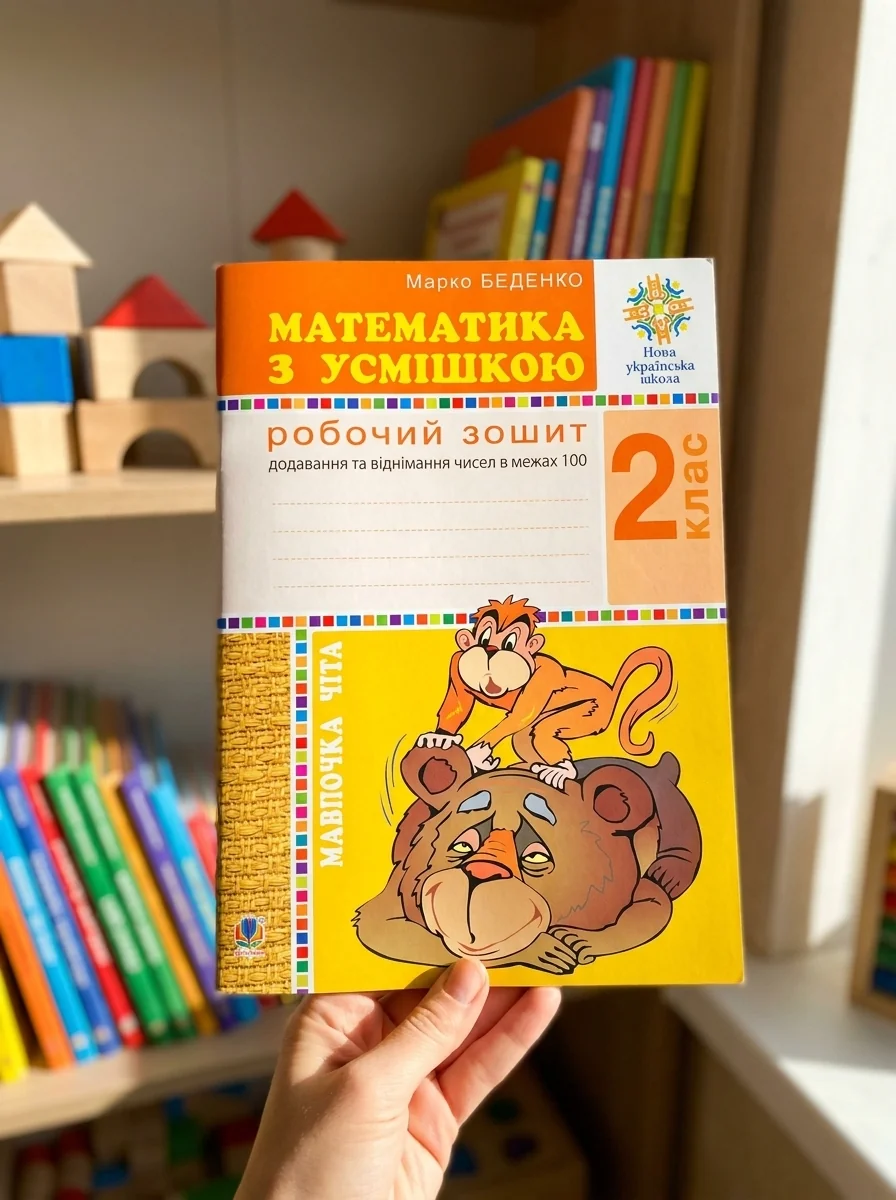 Математика з усмішкою. 2 клас. Мавпочка Чіта. Робочий зошит. Додавання та віднімання в межах 100