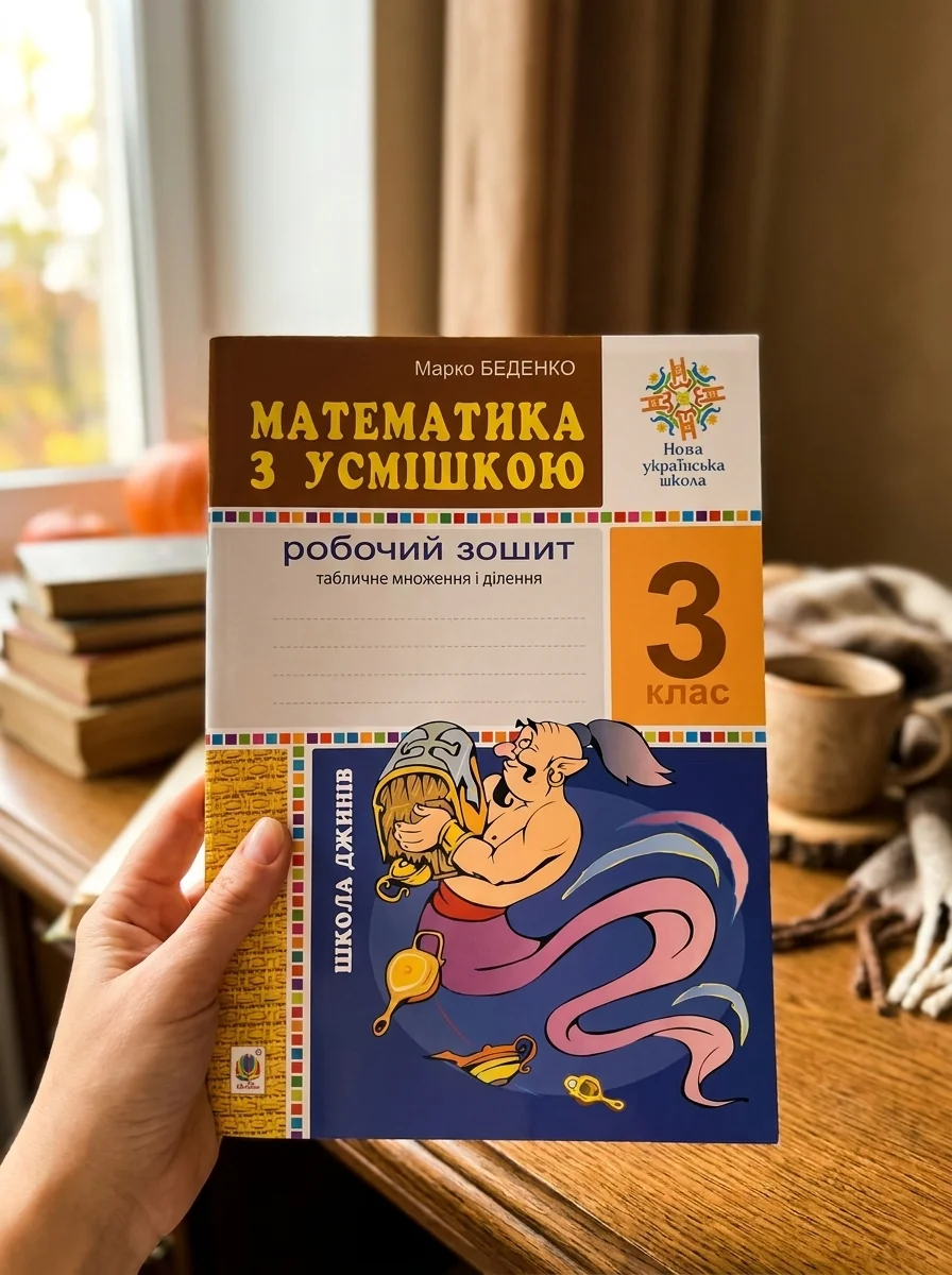 Математика з усмішкою. 3 клас. Школа джинів. Робочий зошит. Табличне множення і ділення — фото 2