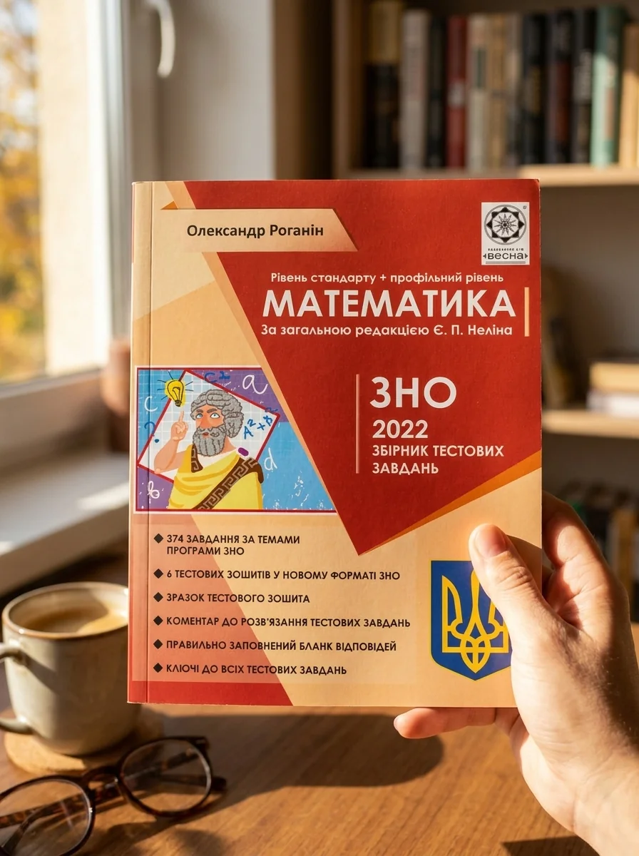 Математика. ЗНО 2022. Збірник тестових завдань — Підготовка до школи