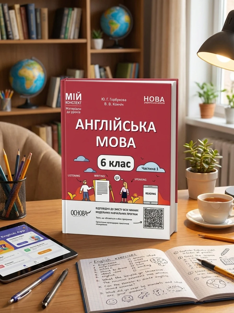 Матеріали до уроків. Англійська мова. 6 клас. Частина 1 — Вивчення мов