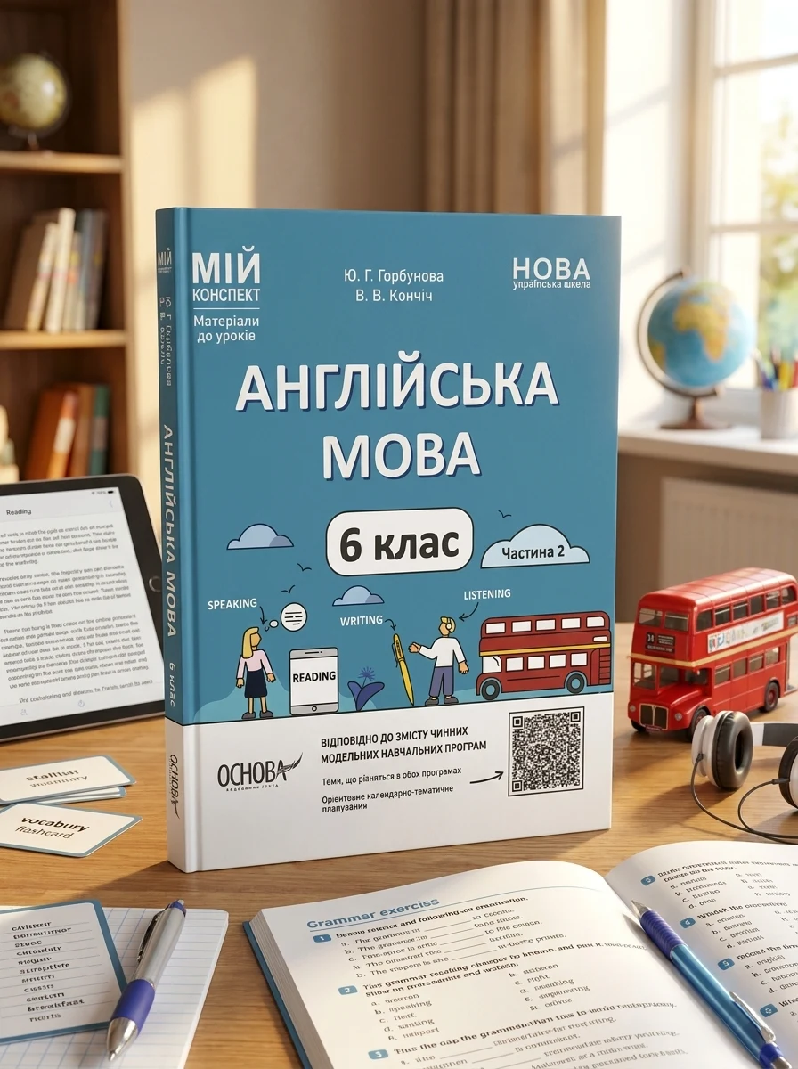 Матеріали до уроків. Англійська мова. 6 клас. Частина 2 — Вивчення мов