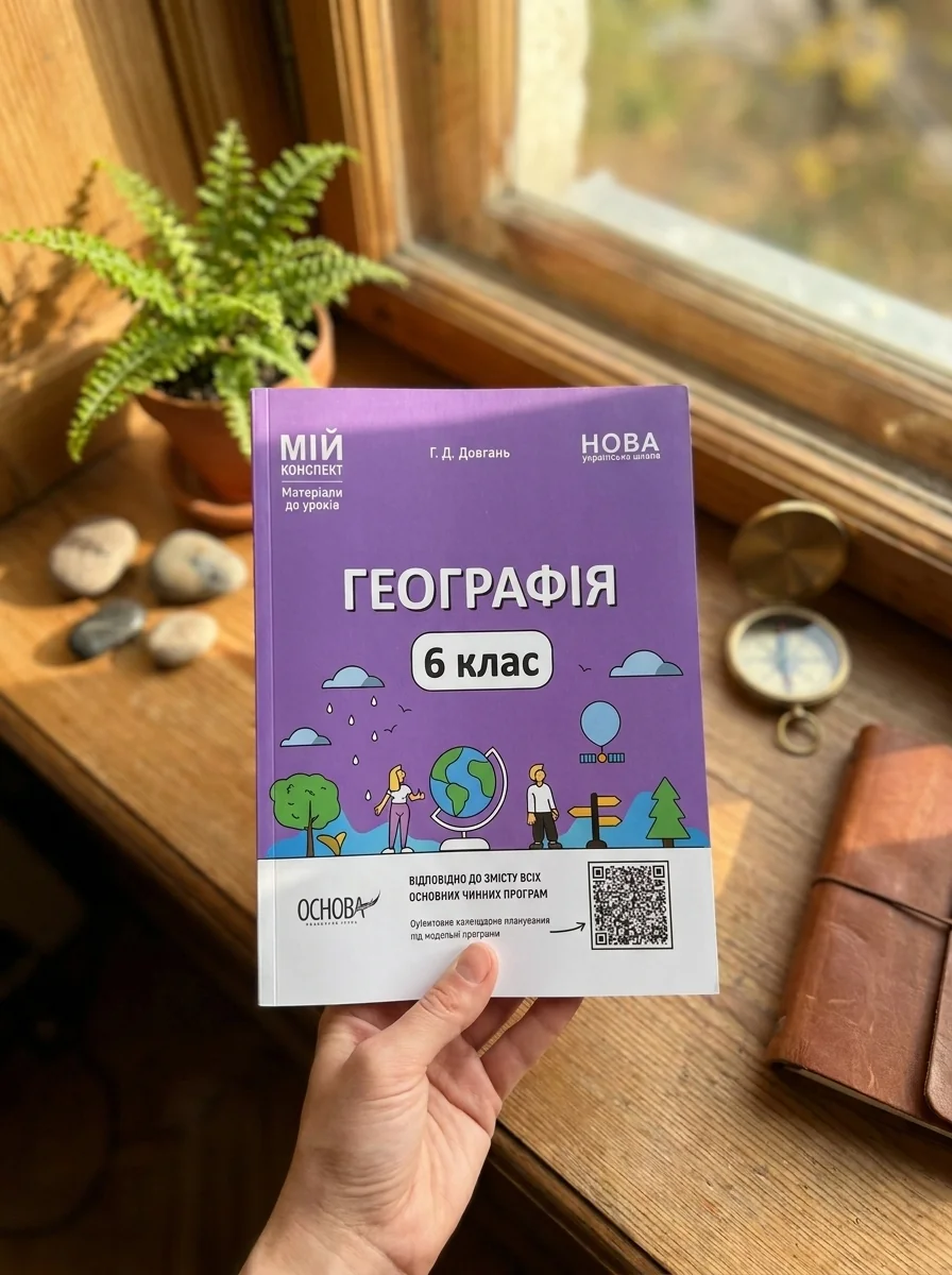 Матеріали до уроків. Географія. 6 клас — Дитяча література
