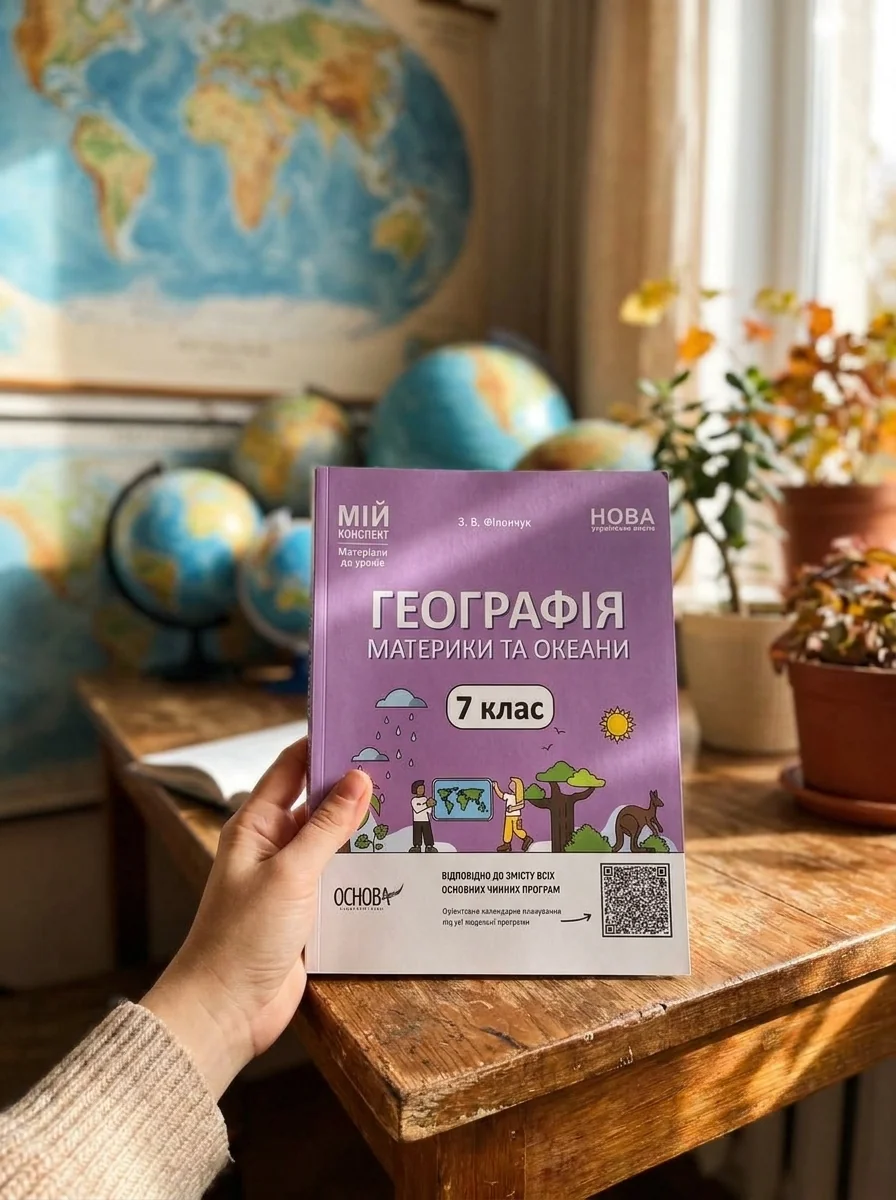 Матеріали до уроків. Географія. Материки та океани. 7 клас — фото 2