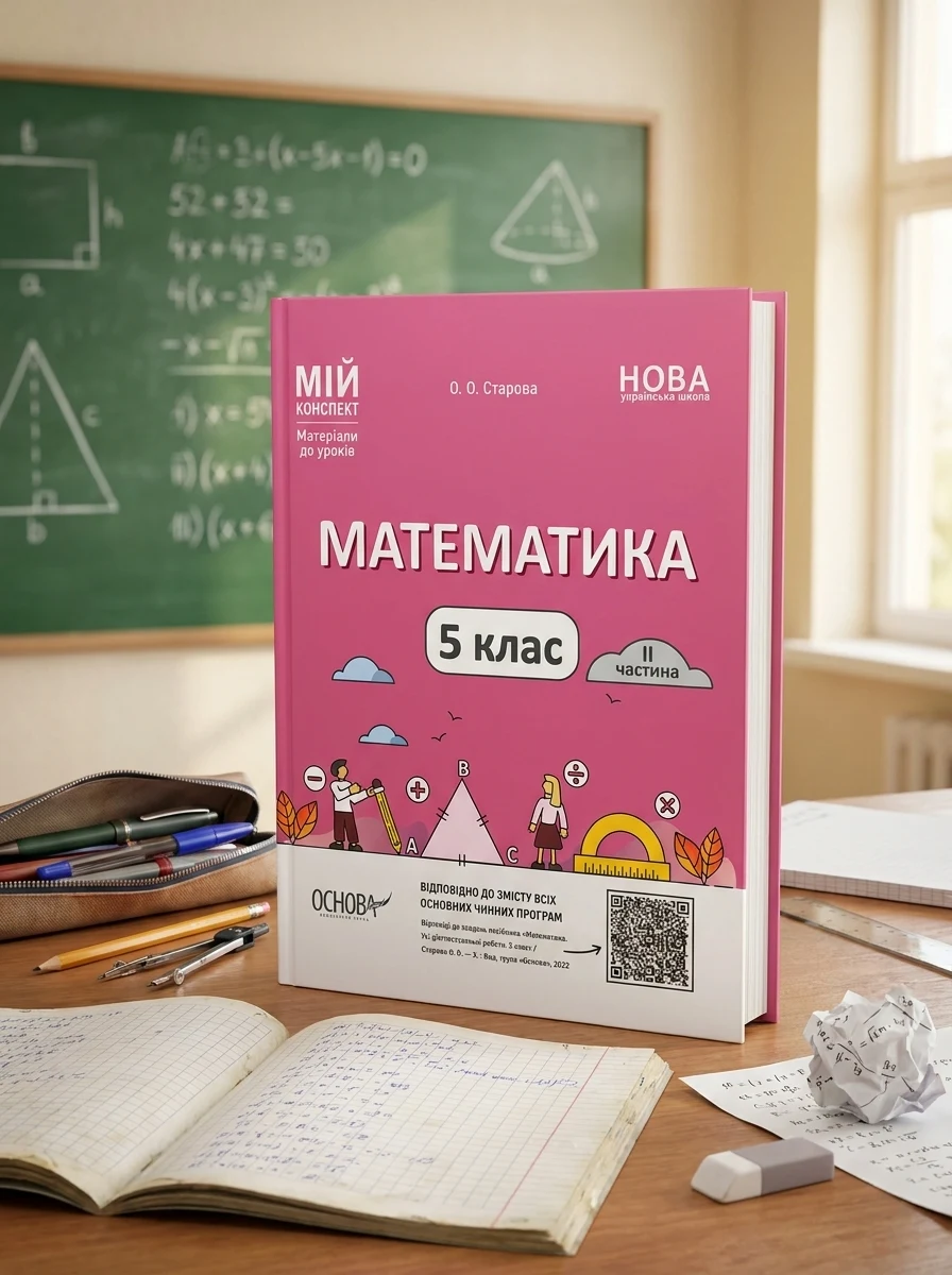 Матеріали до уроків. Математика. 5 клас. 2 частина — фото 2