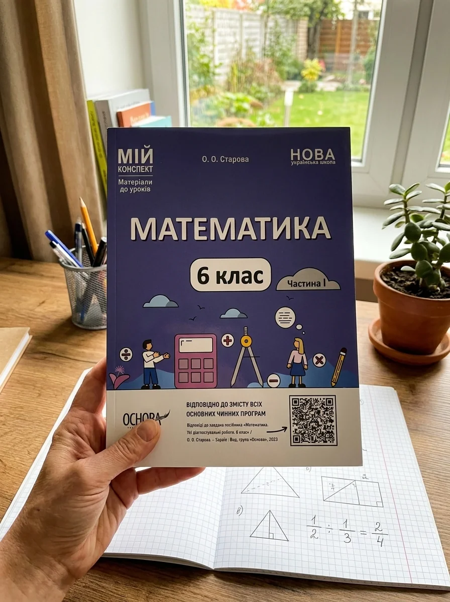 Матеріали до уроків. Математика. 6 клас. Частина 1 — фото 2