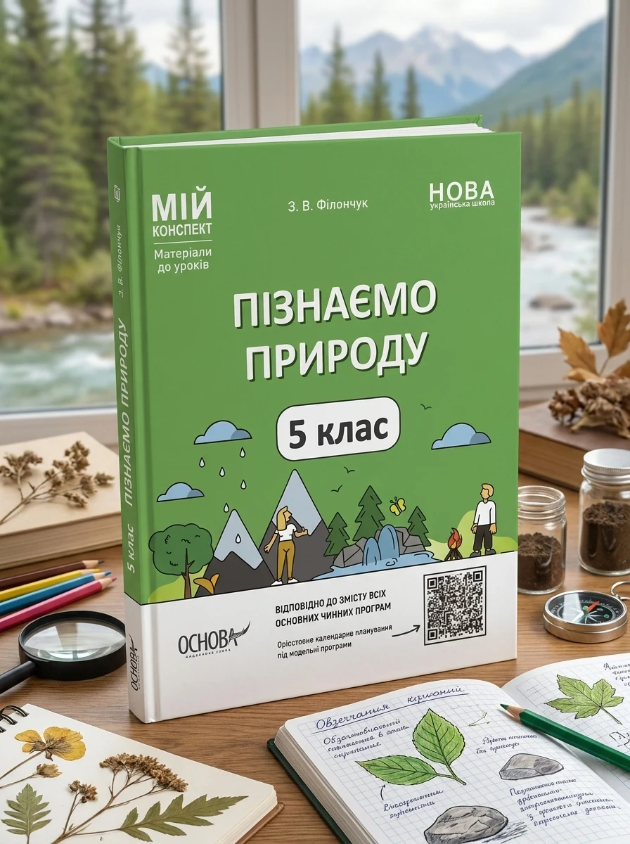 Матеріали до уроків. Пізнаємо природу. 5 клас — Дитяча література