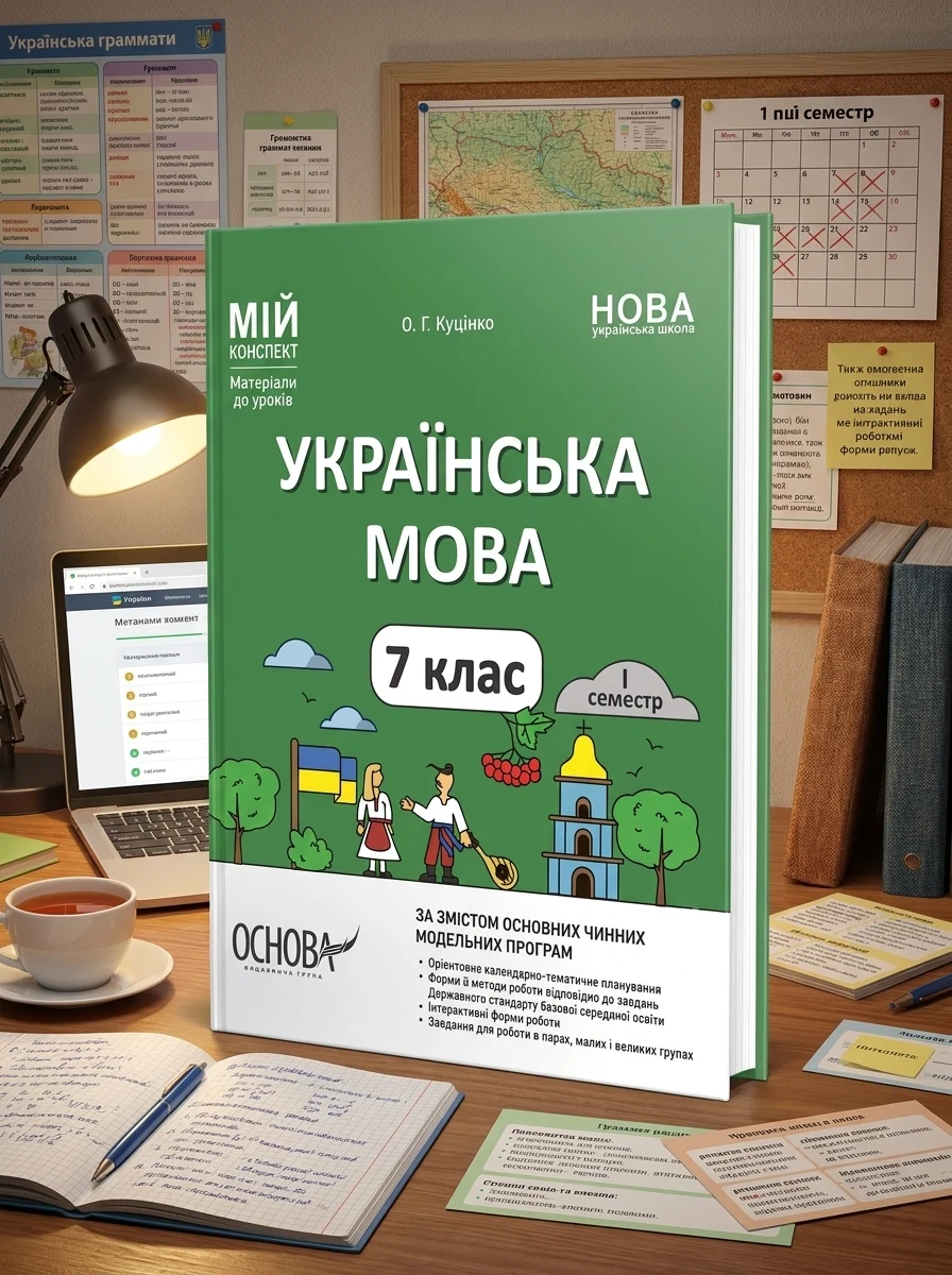 Матеріали до уроків. Українська мова. 7 клас. 1 семестр — Вивчення мов
