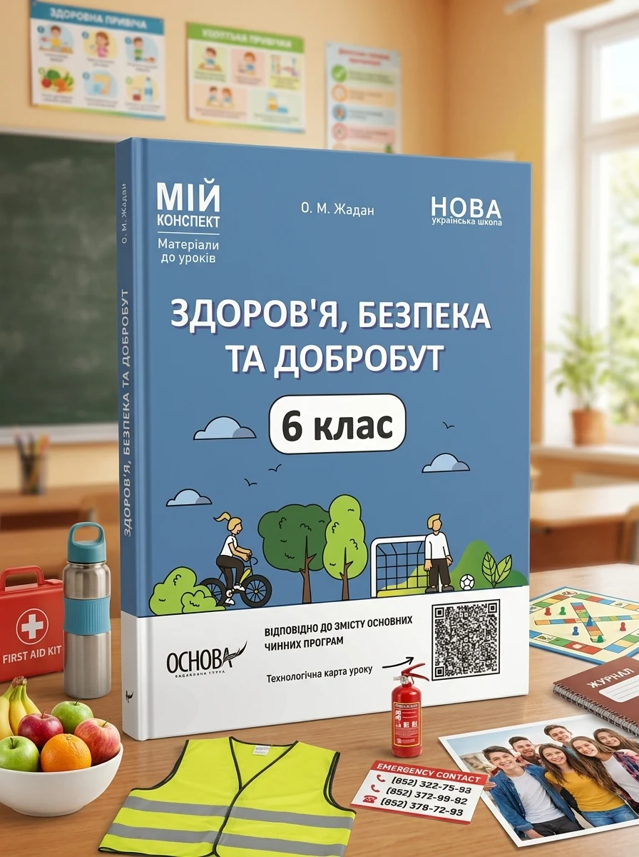 Матеріали до уроків. Здоров'я, безпека, добробут. 6 клас — Дитяча література