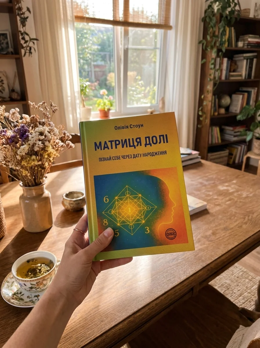 Матриця долі. Пізнай себе через дату народження — Олівія Стоун, обкладинка