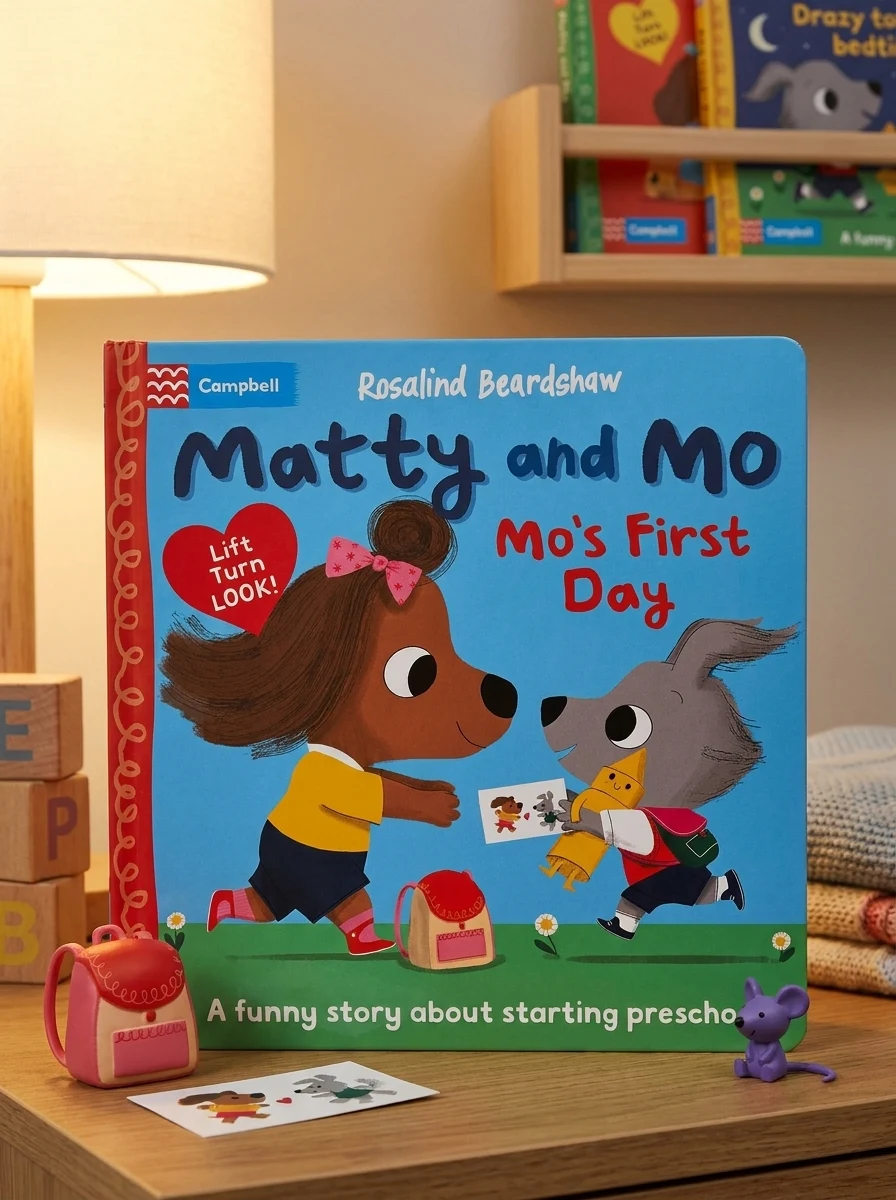 Matty and Mo. Mo's First Day. Book 4, обкладинка