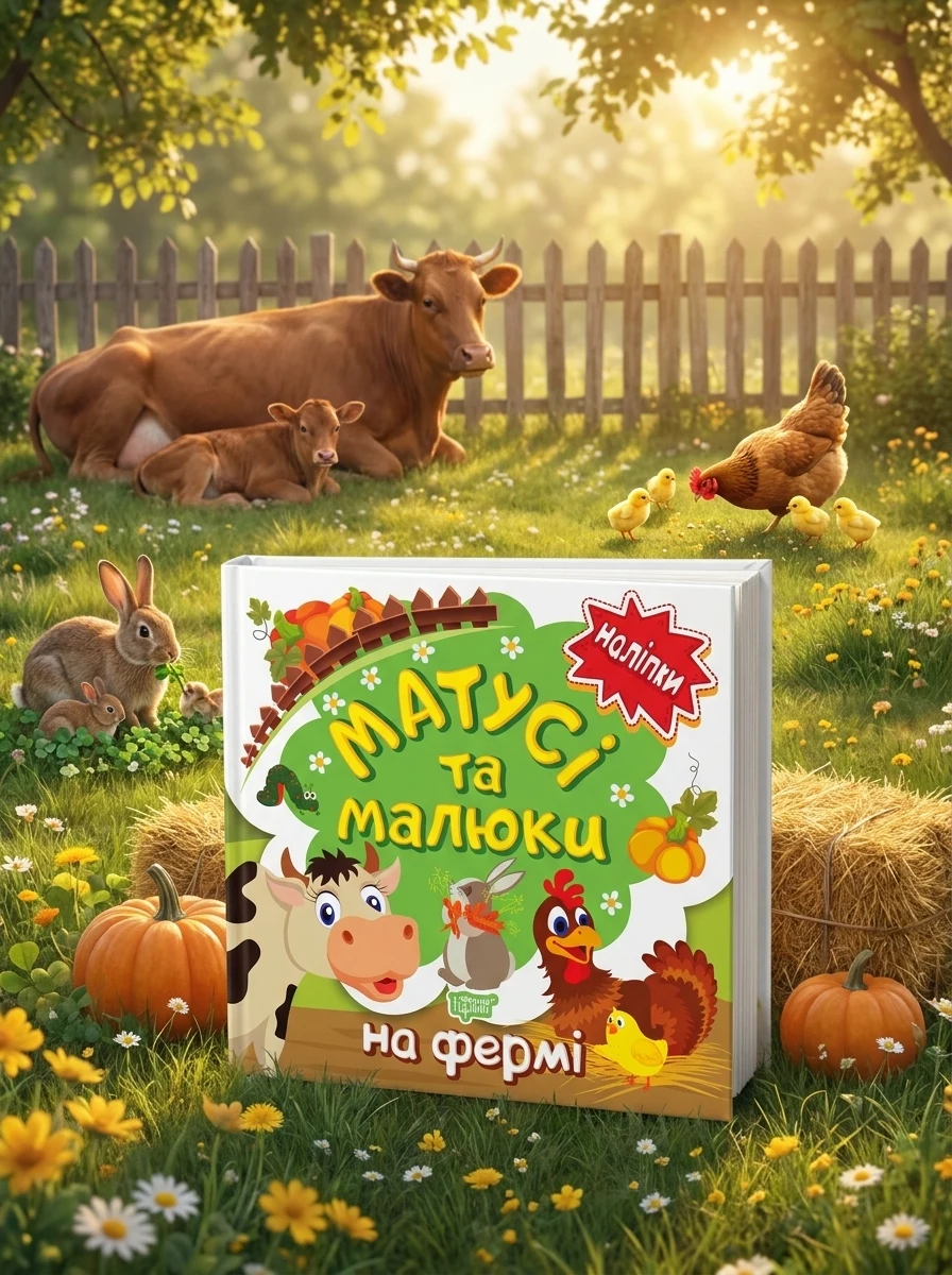 Матусі та малюки. На фермі — Дитяча література