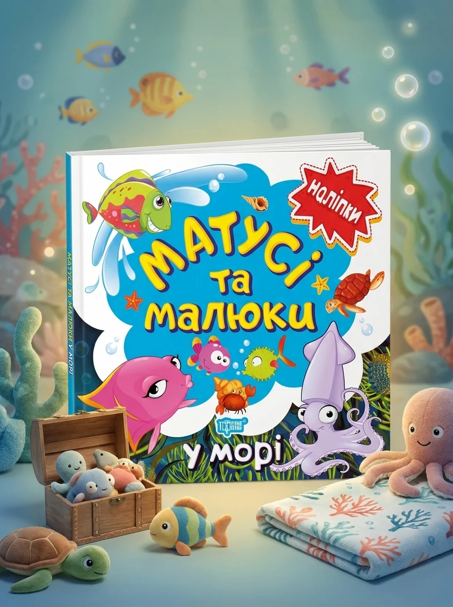 Матусі та малюки. У морі — Дитяча література