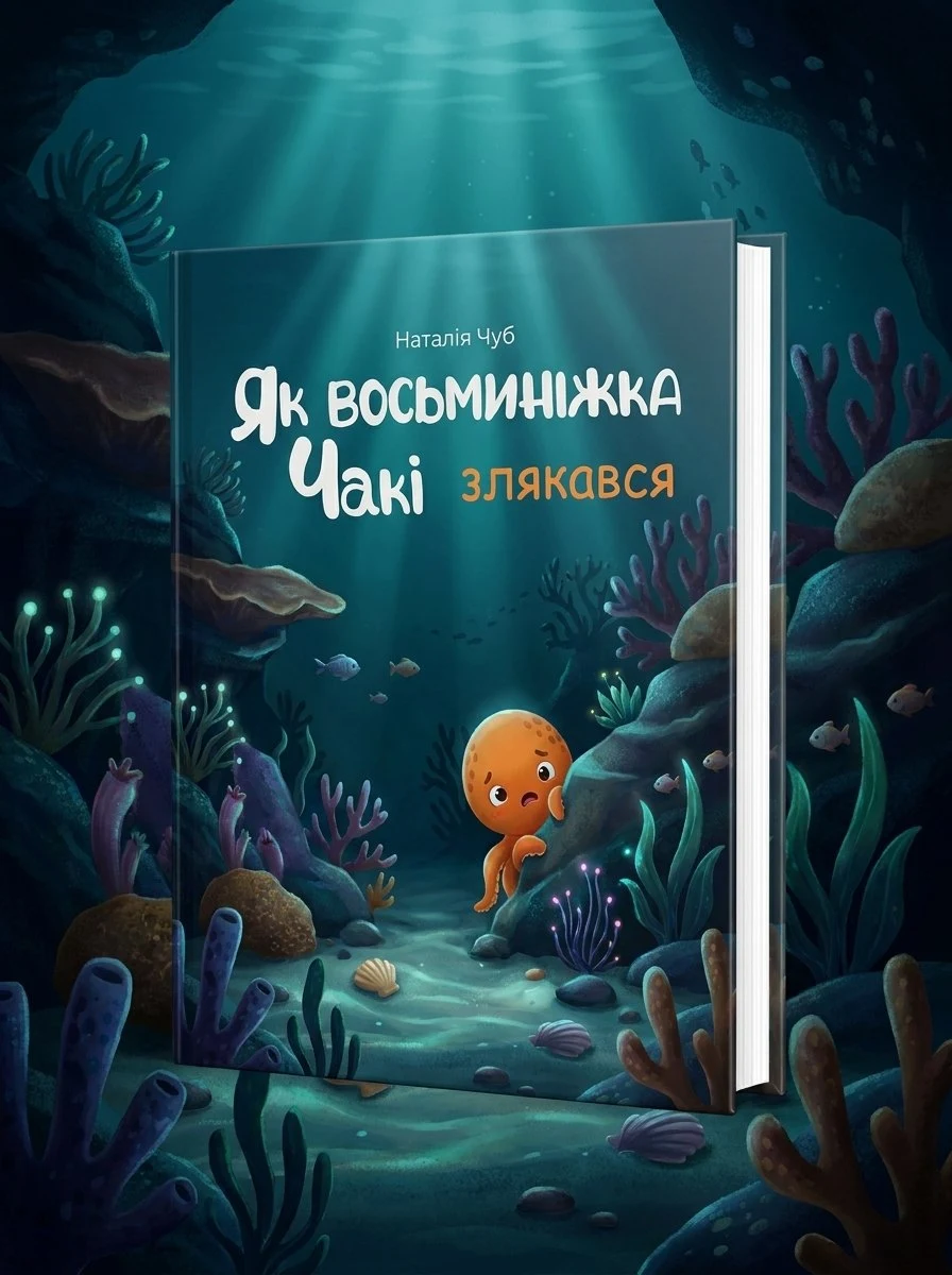 Матусина бібліотечка. Восьминіжка Чакі. Комплект з 5-ти книг - Наталія Чуб, обкладинка