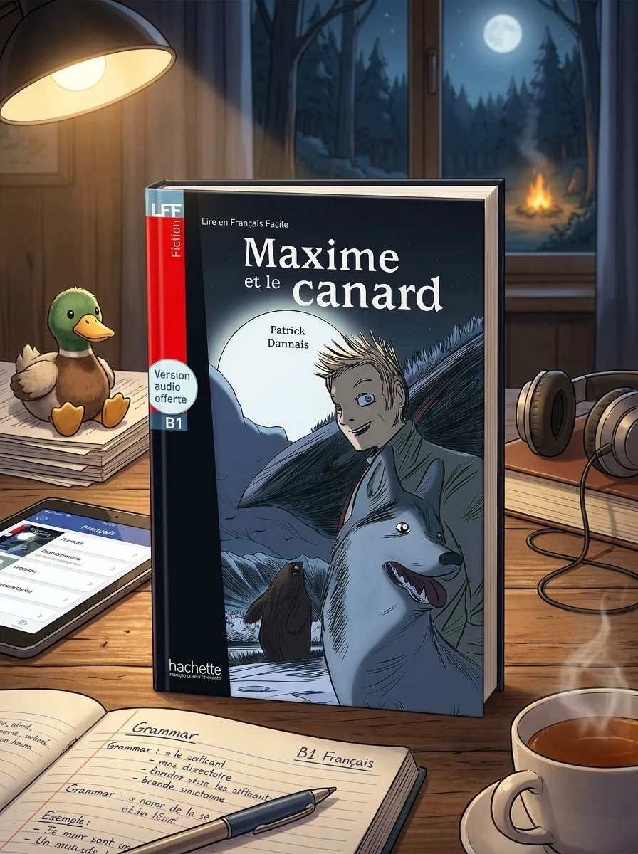 Maxime et le canard - Livre B1 + downloadable audio — Вивчення мов