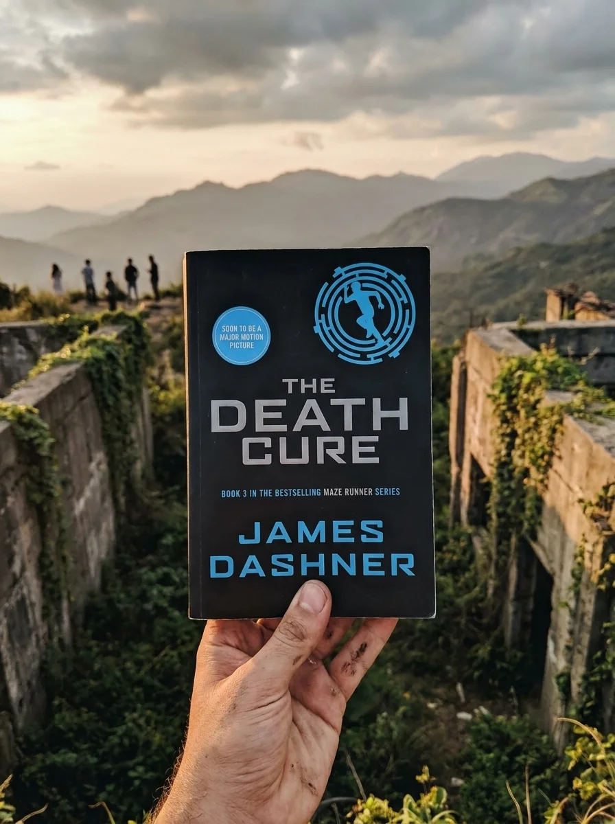 Death Cure — Джеймс Дешнер, обкладинка