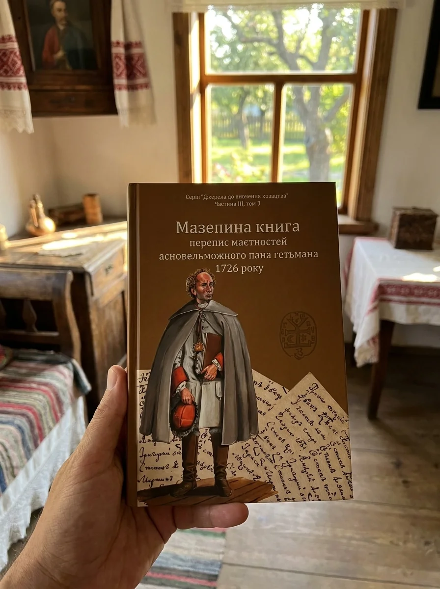 Мазепина книга, перепис маєтностей ясновельможного пана гетьмана 1726 року