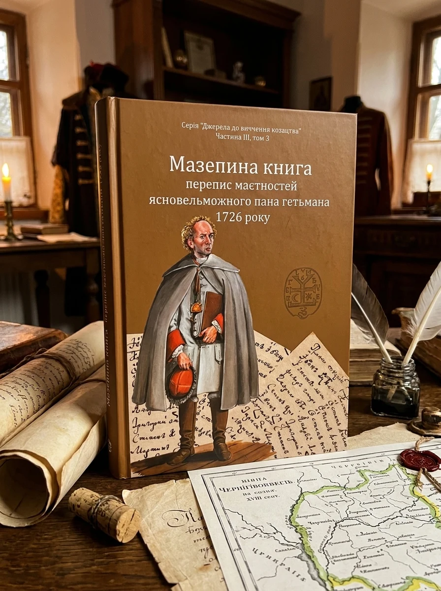 Мазепина книга, перепис маєтностей ясновельможного пана гетьмана 1726 року — фото 2