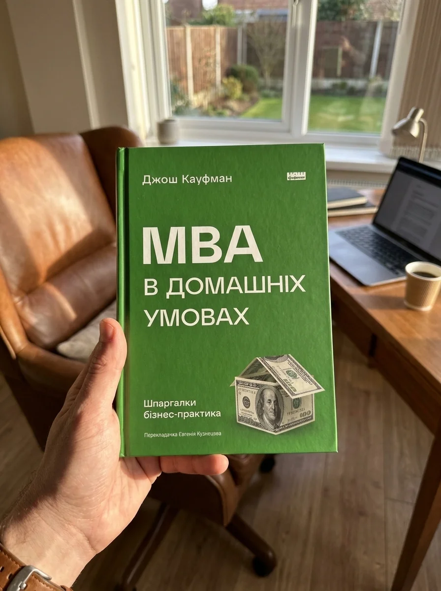 MBA в домашніх умовах. Шпаргалки бізнес-практика — Джош Кауфман, обкладинка