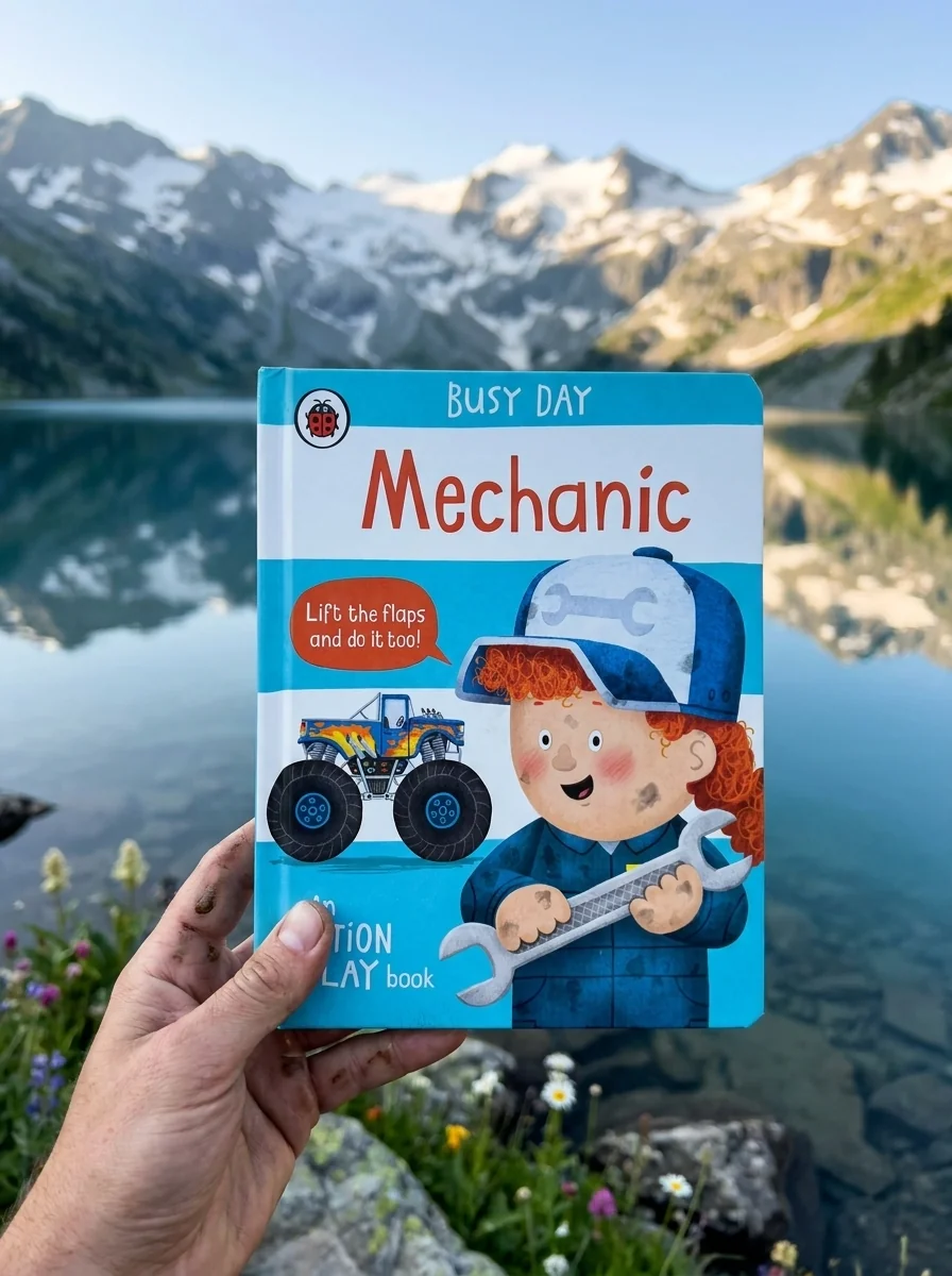 Mechanic. Busy Day — Ден Ґрін, обкладинка