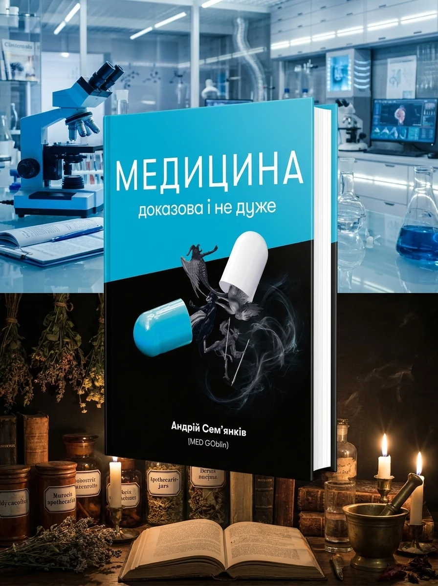 Медицина доказова і не дуже — Андрій Семʼянків (MED GOblin), фото 2