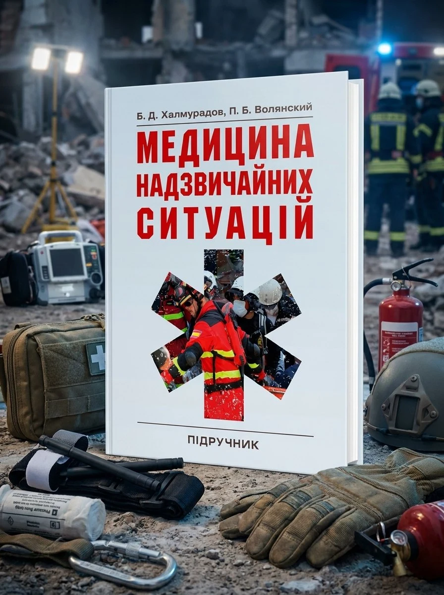 Медицина надзвичайних ситуацій — Халмурадов Б.Д., обкладинка