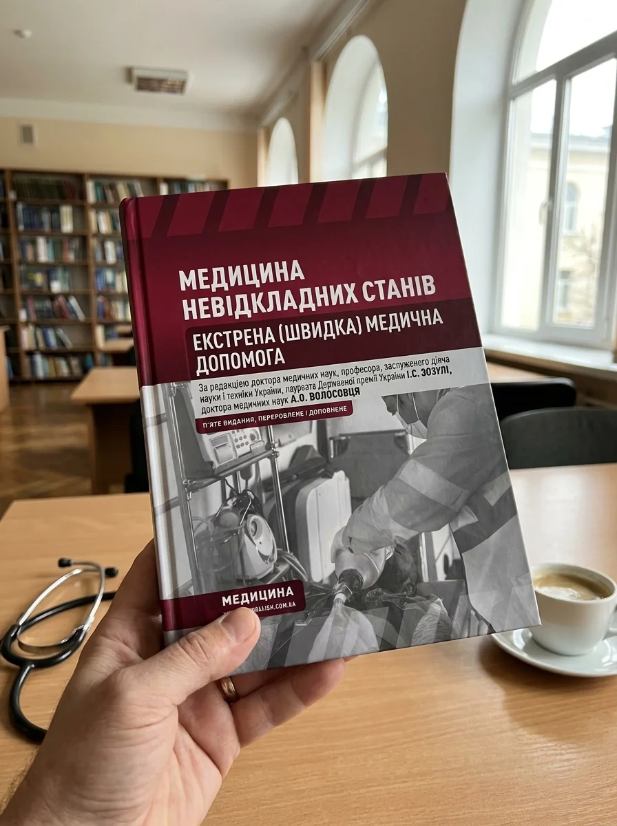 Медицина невідкладних станів. Екстрена (швидка) медична допомога: підручник — I.С Зозуля, фото 2