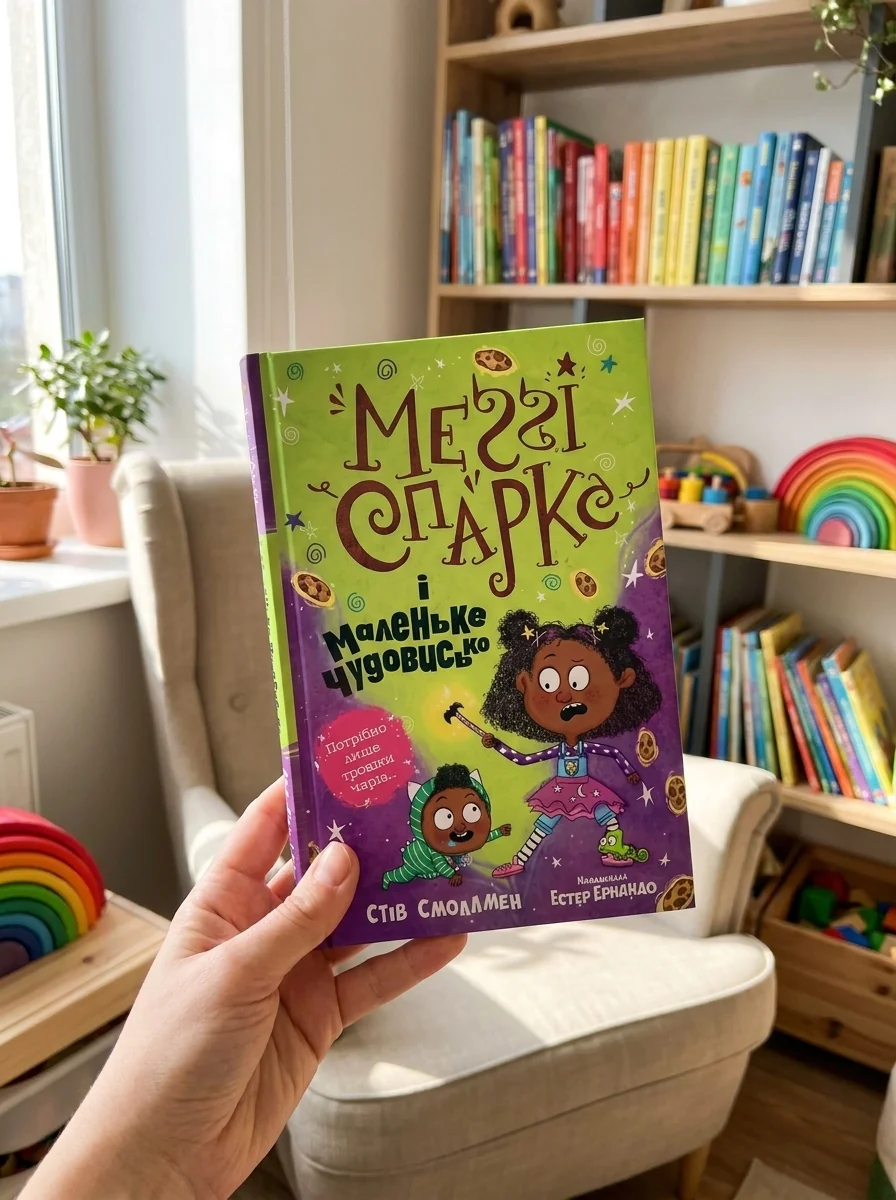 Меґґі Спаркс і маленьке чудовисько. Книга 1 — Дитяча проза