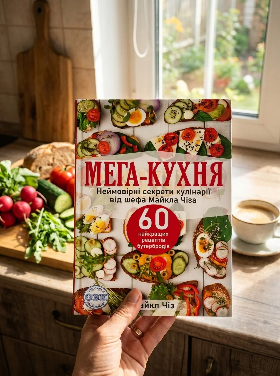 Мега-кухня. 60 рецептів бутербродів — Книги