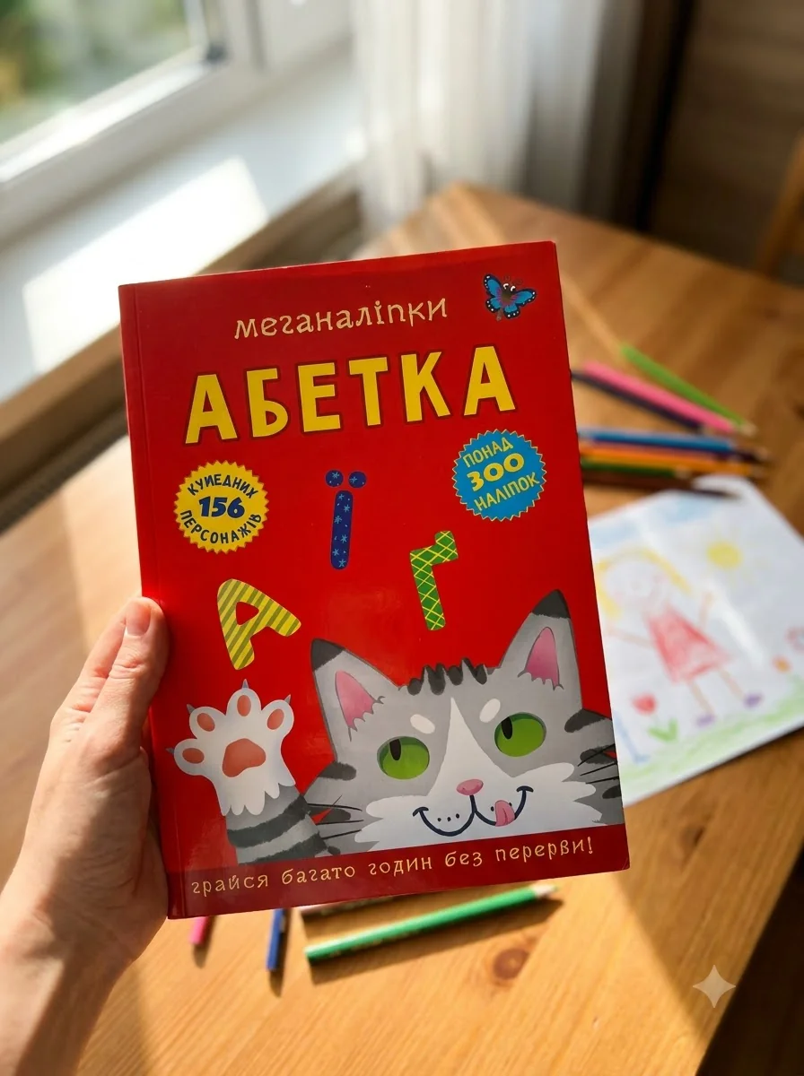 Меганаліпки. Абетка — Дитяча література