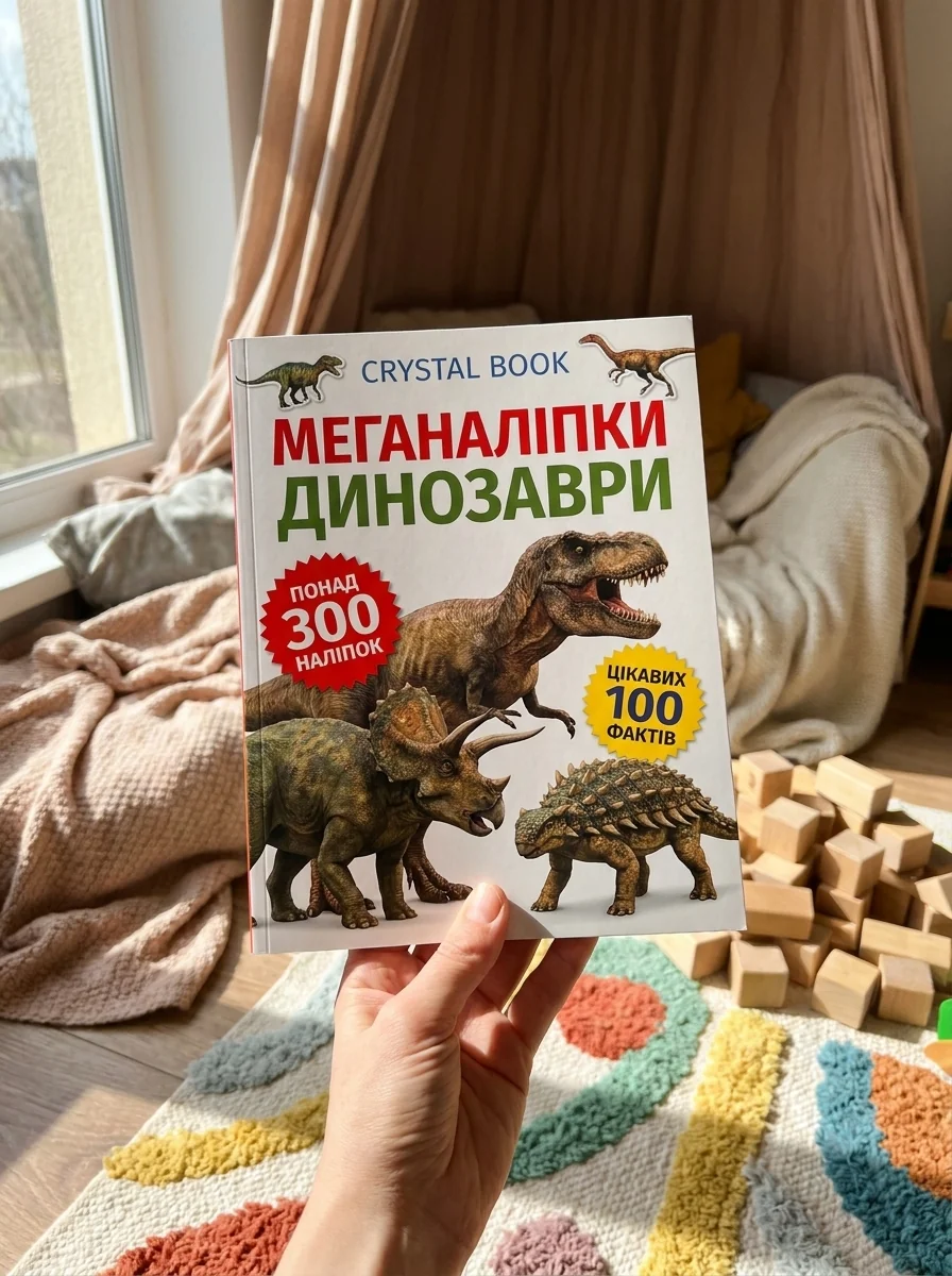 Меганаліпки. Динозаври — Дитяча література